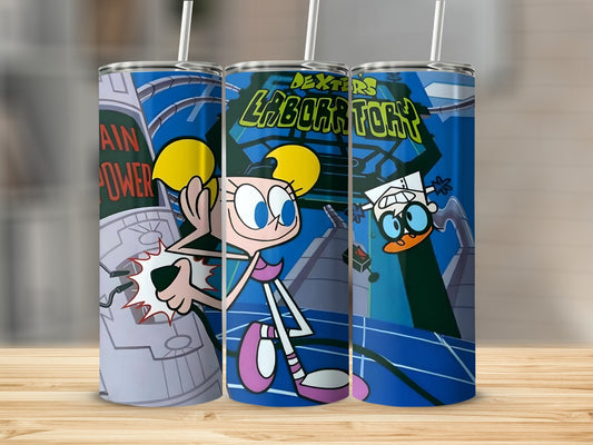 Dexter's Laboratory Stainless Steel Tumbler Drinkware