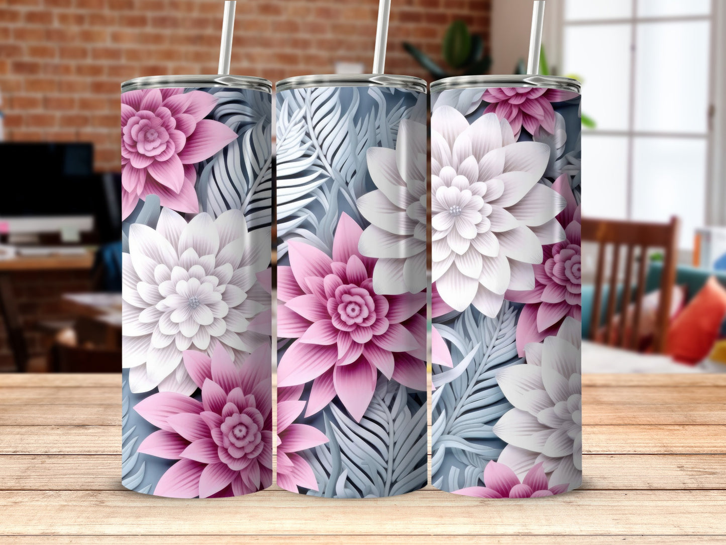 Floral Patterned Travel Mugs for Everyday Use