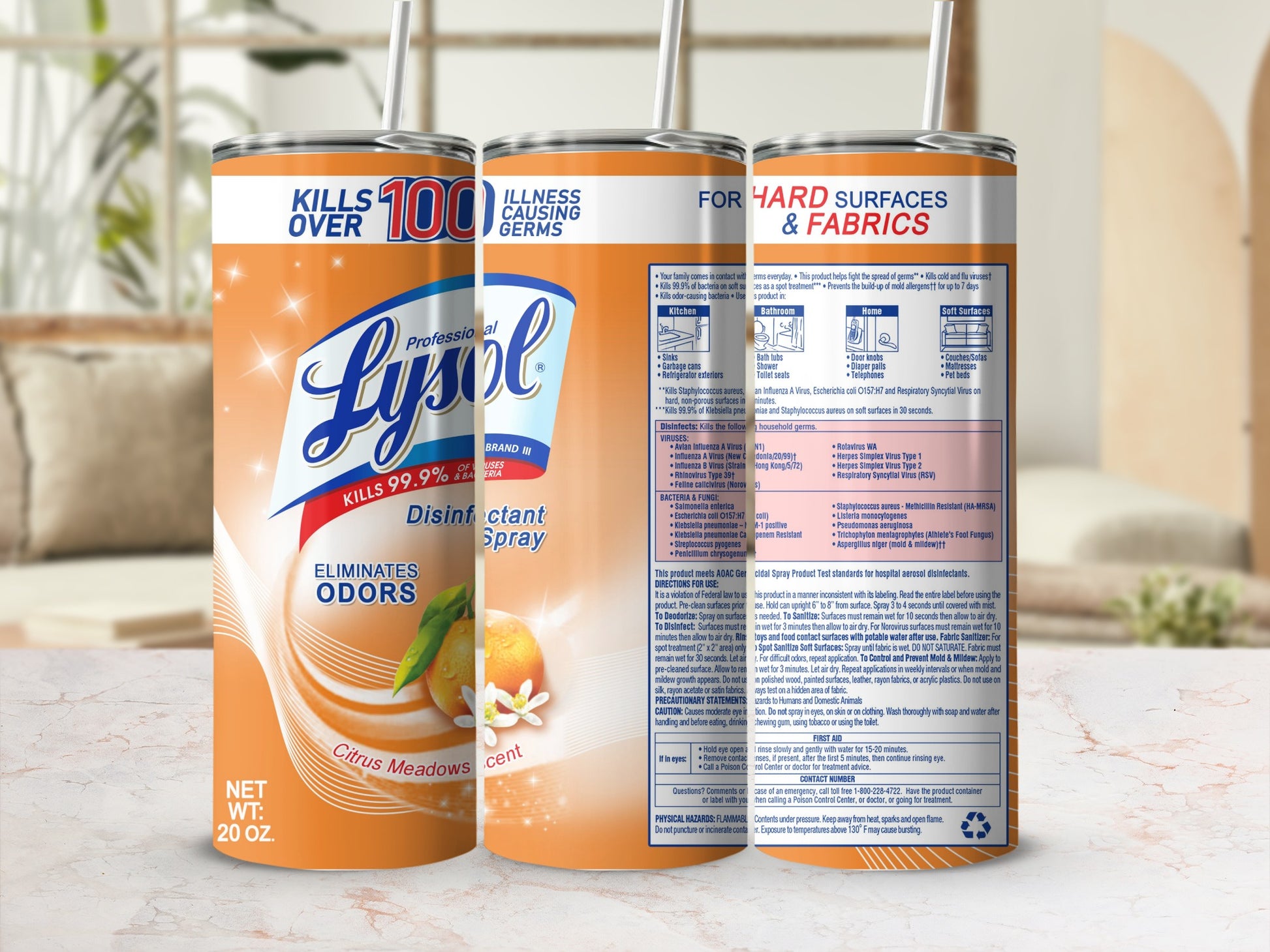 Lysol Professional Citrus Meadows Kills 99.9% Germs product type