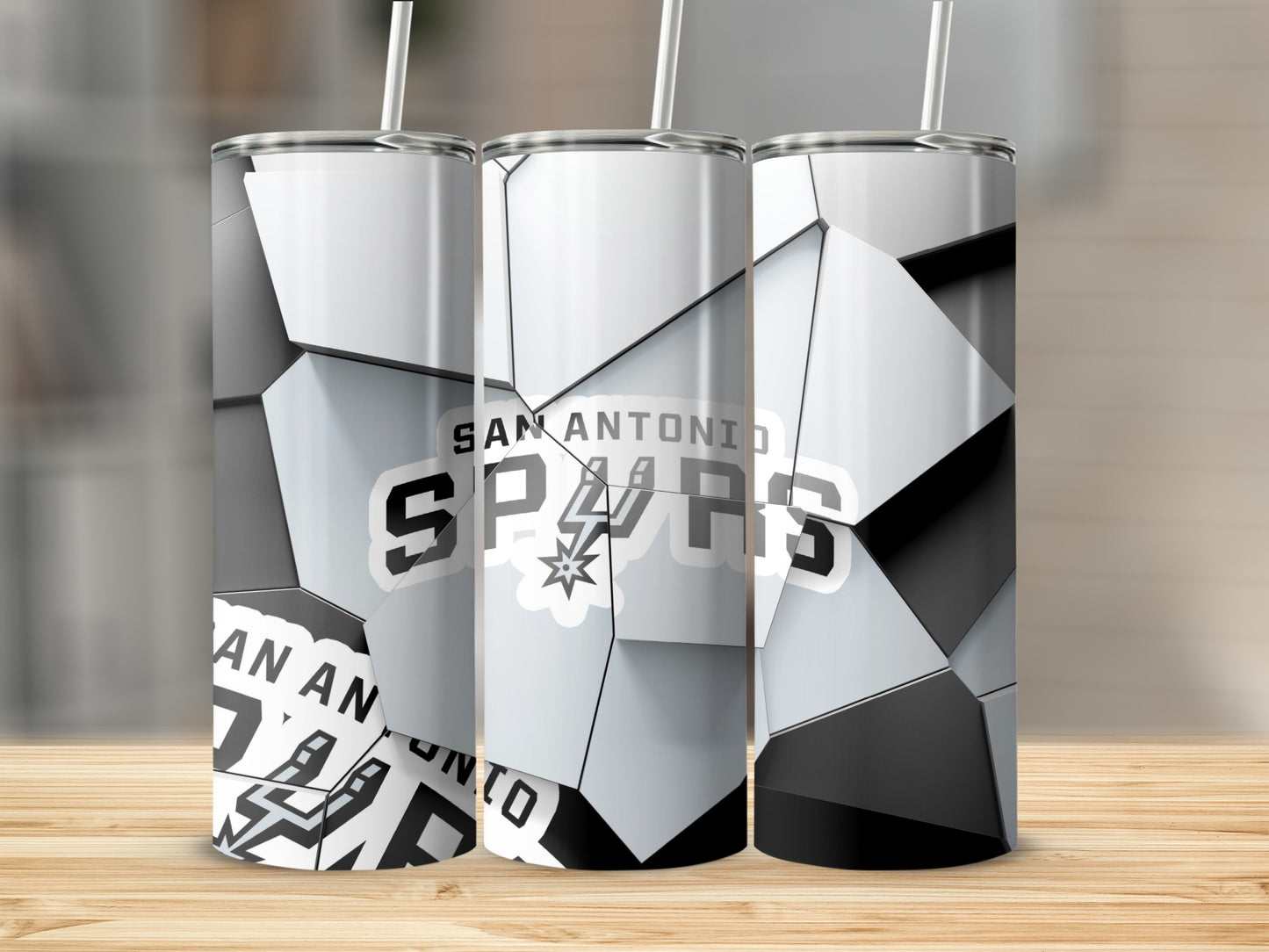 San Antonio Spurs Design Team Logo Graphics Tumblers