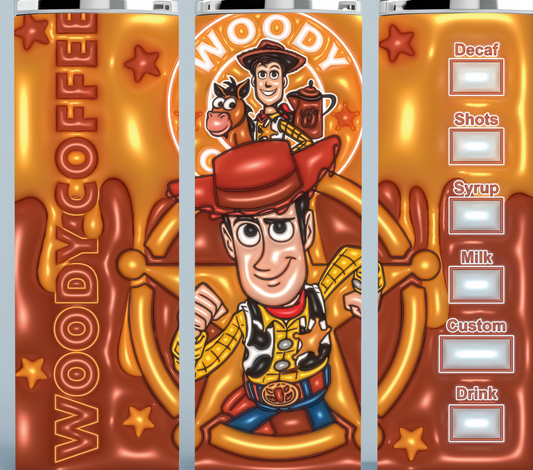 Woody Toy Story Starbucks Coffee