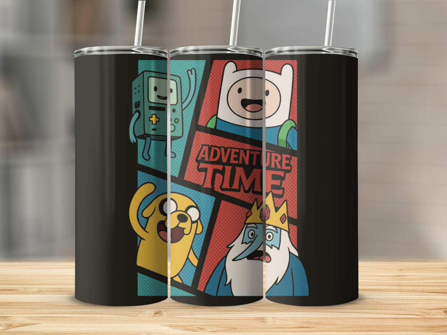 Adventure Time Characters Graphic Tumbler
