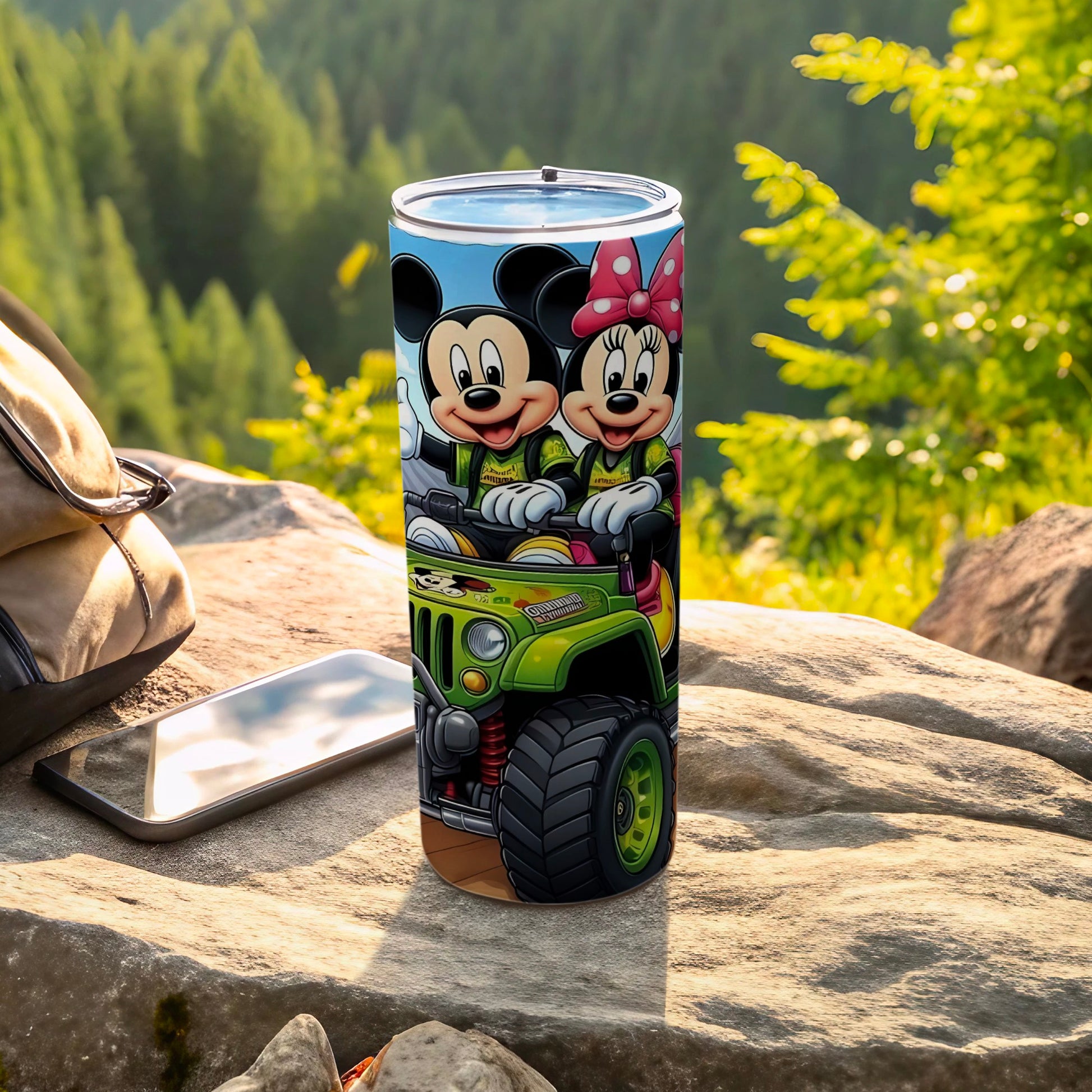Mickey and Minnie Off-Road Adventure Tumbler