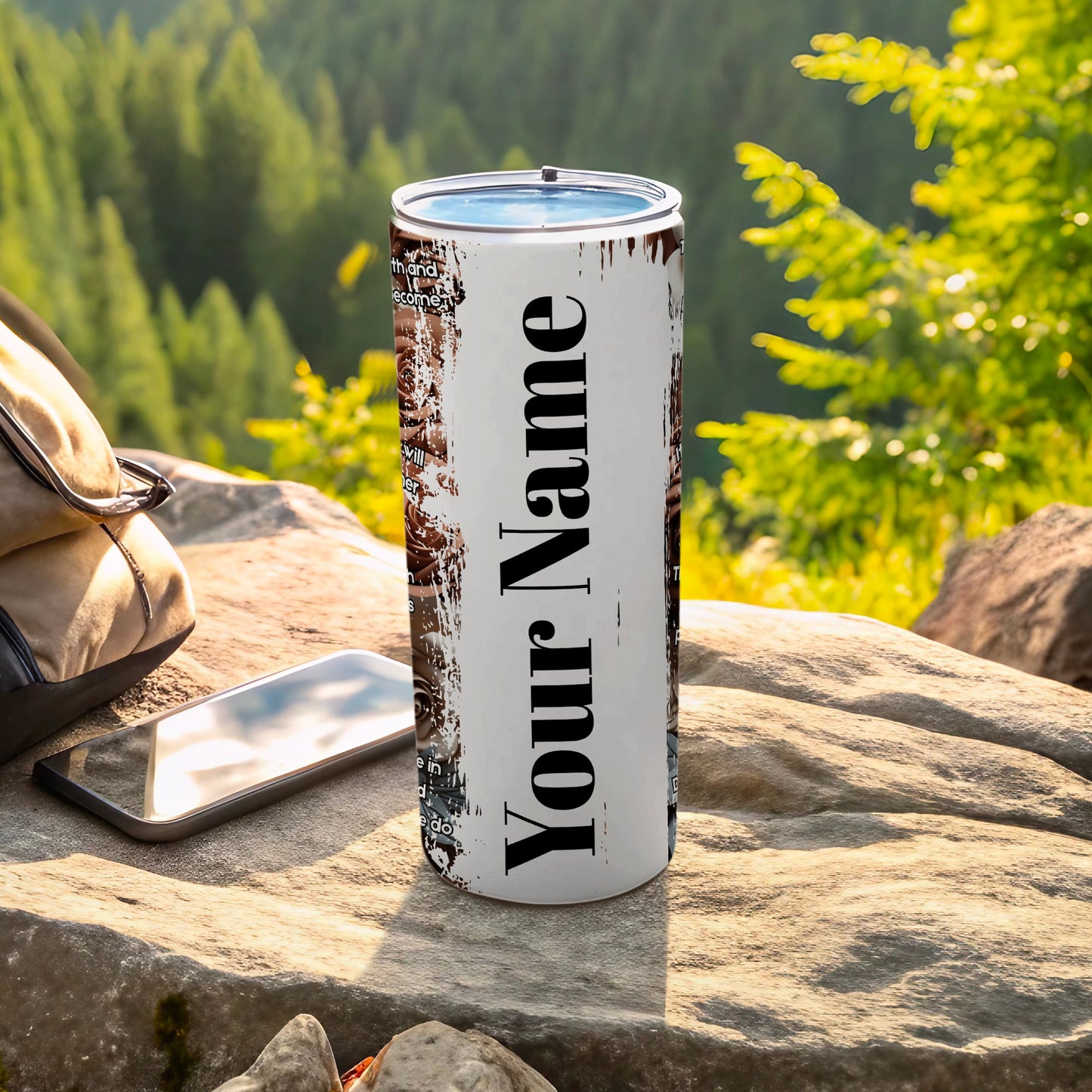 Personalized Customizable Travel Beverage Container