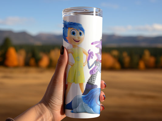 Inside Out Movie Characters Posing Together Tumblers