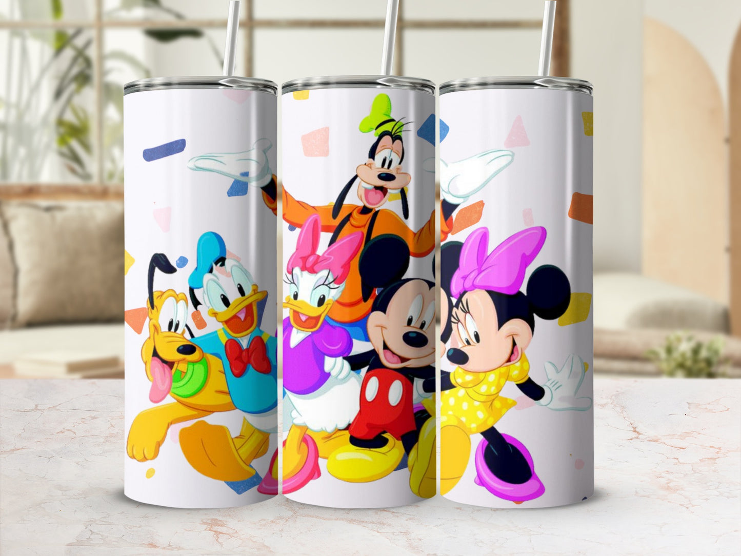Classic Disney Characters Tall Tumbler for Fun Drinks