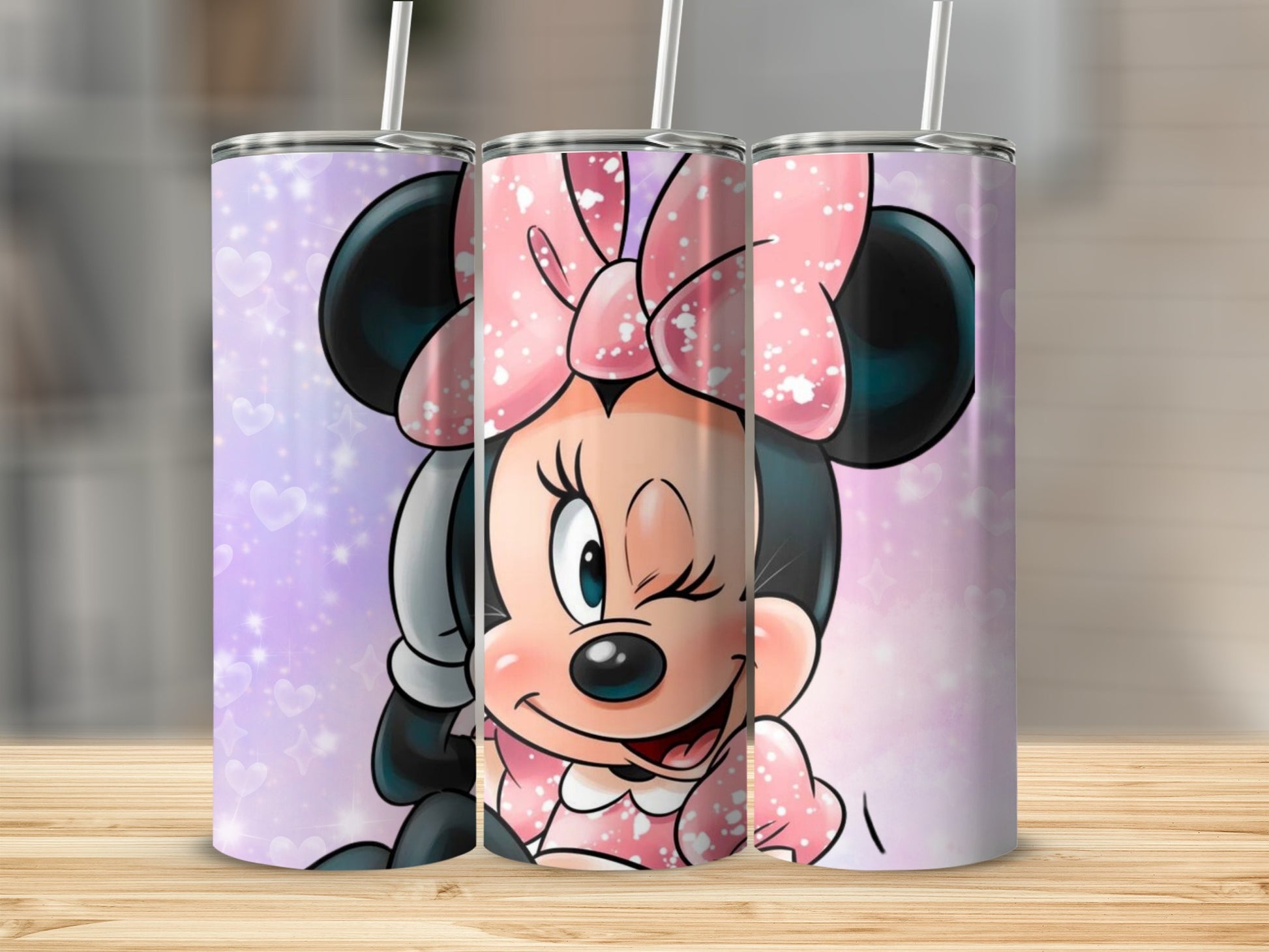 Cute Winking Cartoon Character Tumbler Product