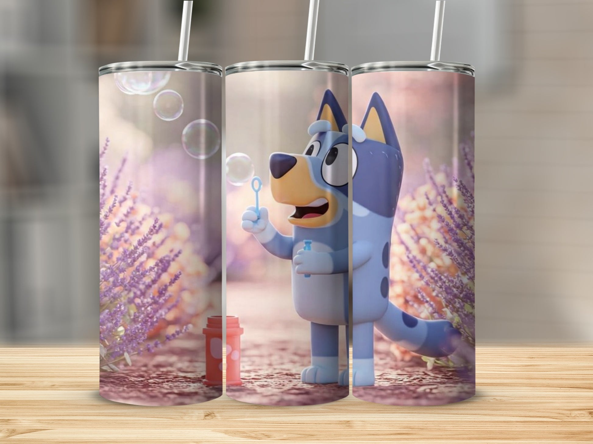 Cute Cartoon Character Bubble Blowing Tumbler Product