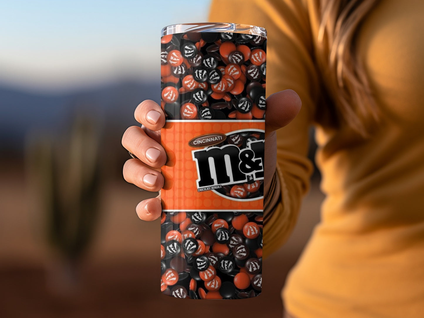 Cincinnati Bengals M&M's Winning Size Theme Tumblers