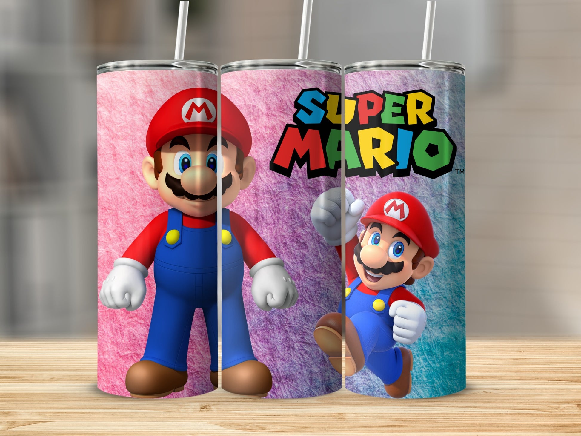 Super Mario Themed Drinkware Featuring Iconic Character