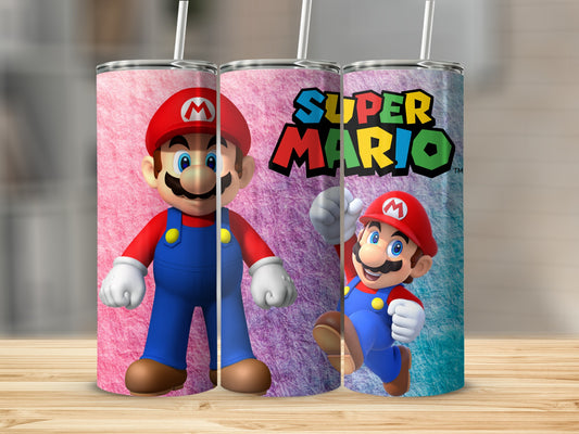 Super Mario Themed Drinkware Featuring Iconic Character