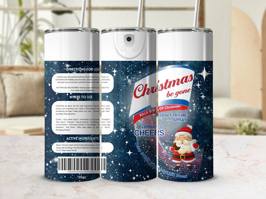 Christmas Be Gone Spray to Eliminate Holiday Cheer