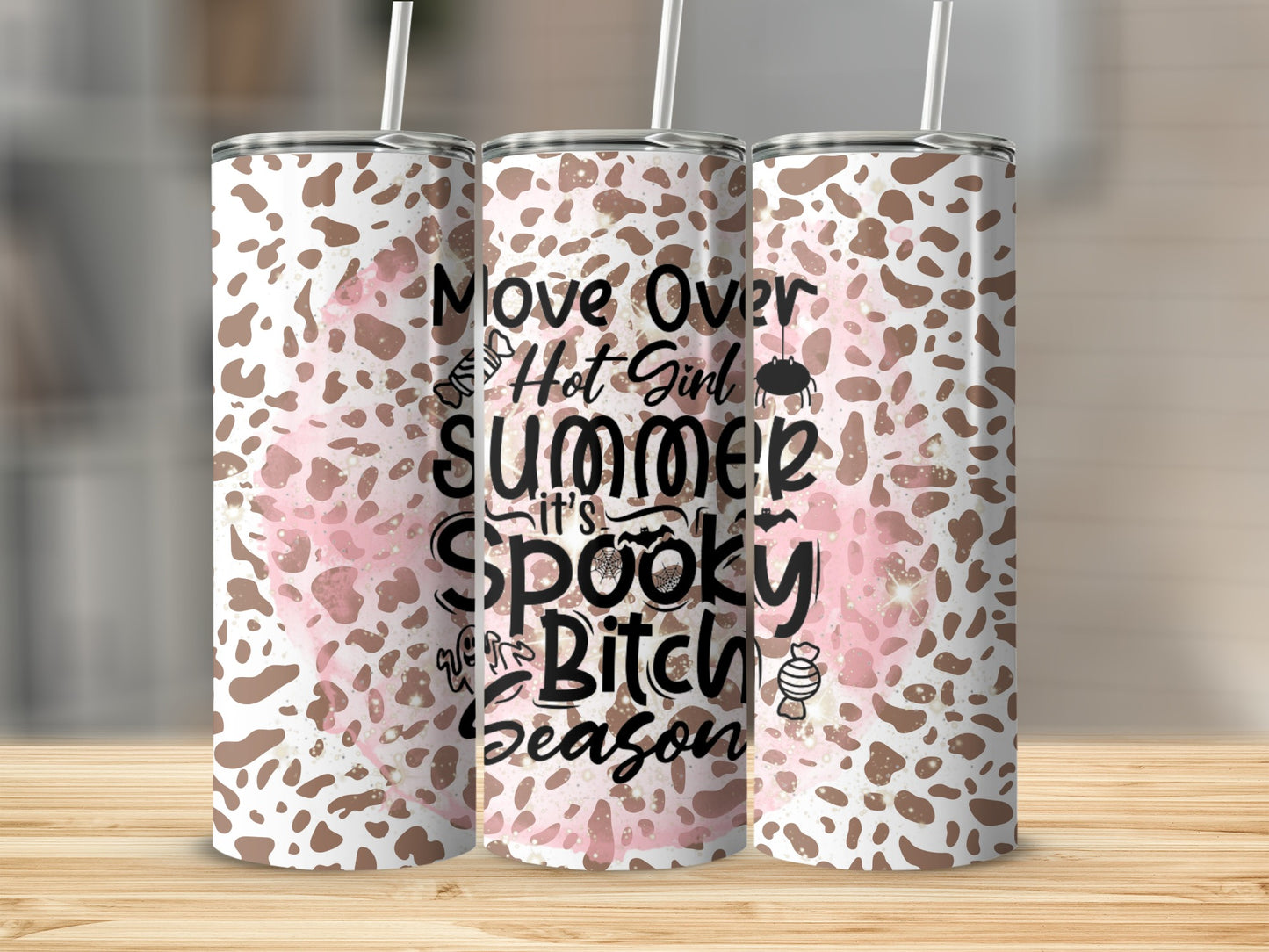 Move Over Hot Girl Summer It's Spooky Bitch Season Tumbler