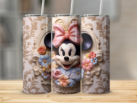 Adorable Cartoon Character Themed Tumblers