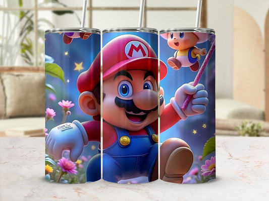Colorful Character-Themed Stainless Steel Tumbler