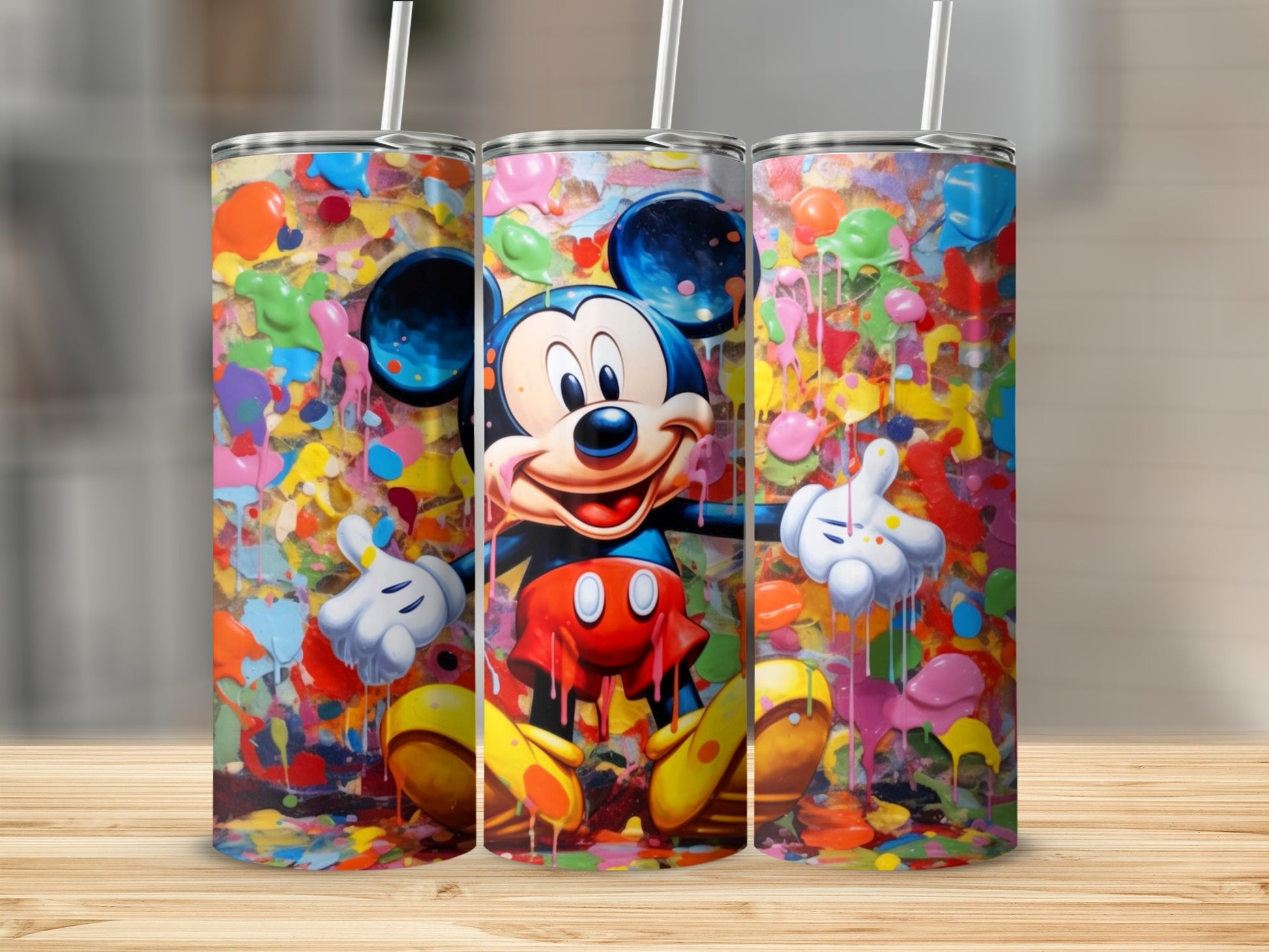 Colorful Cartoon Character Design Tumbler Product