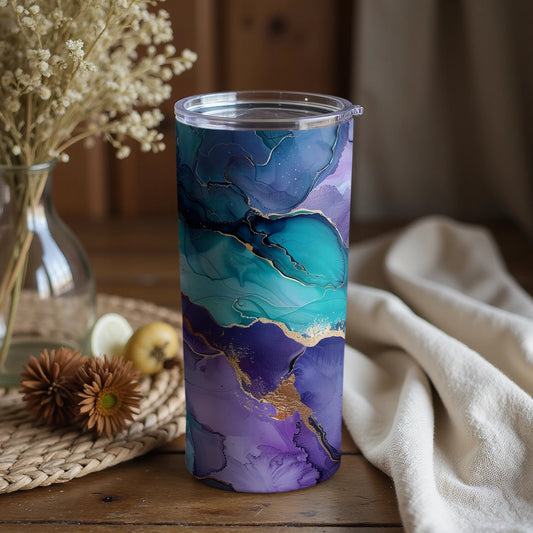 Beautiful Abstract Design Insulated Tumbler Drinkware