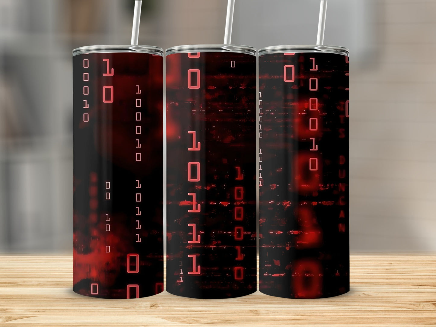 Binary Code Design Insulated Tumbler 20oz