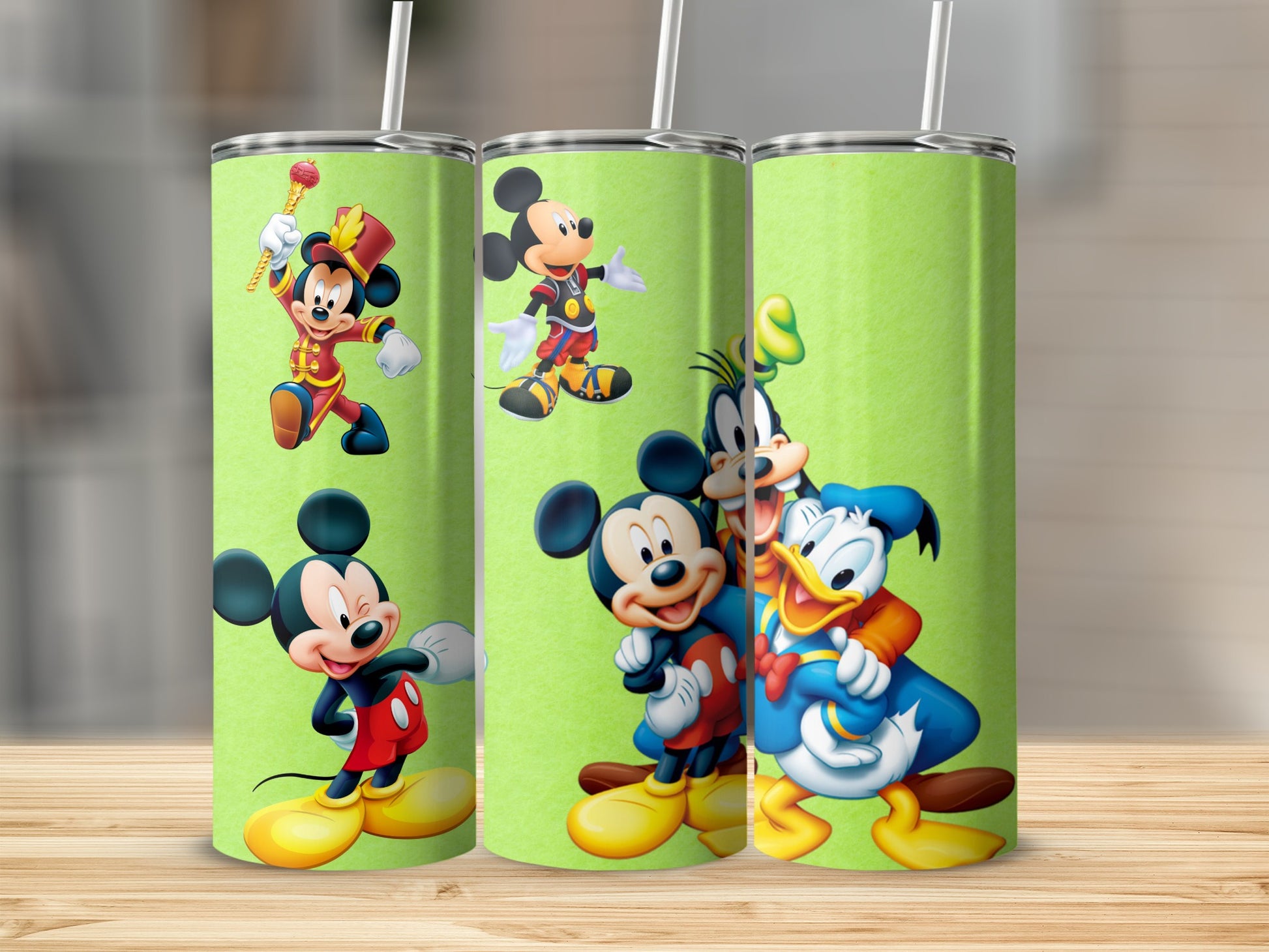 Vibrant Cartoon Character Travel Tumbler for Fun Moments