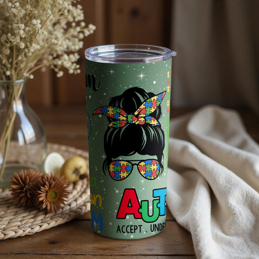 Autism Awareness Design Tumbler Product
