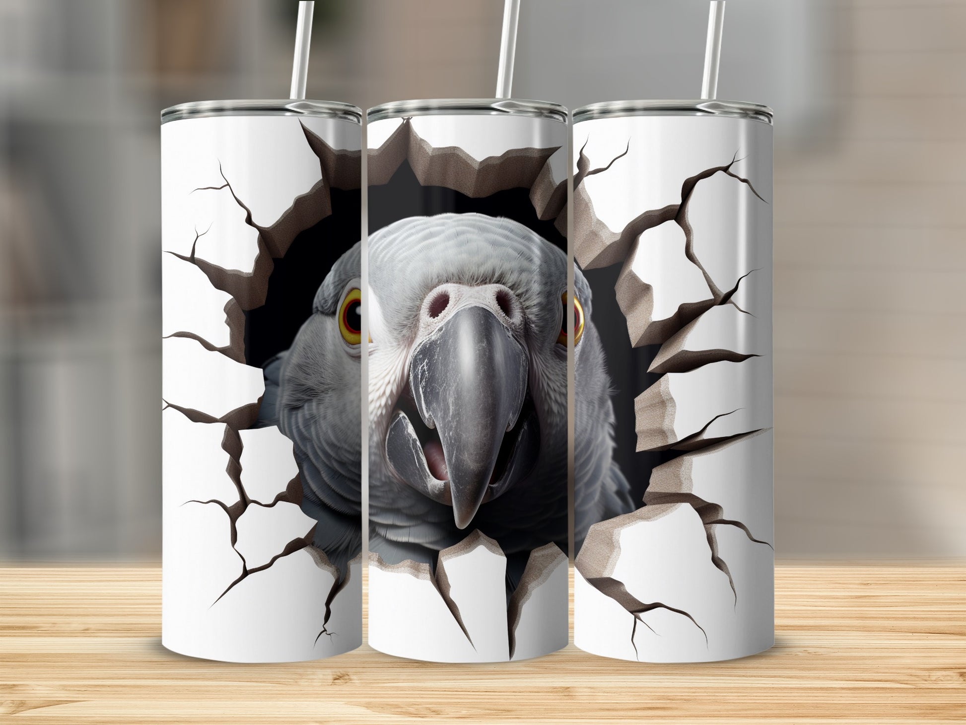 African Grey Parrot Breakthrough Design Beverage Tumbler product type
African Grey Parrot
Parrot
Bird
Exotic Bird
Pet Parrot
Breakthrough Design
Cracked Surface Art
Unique Tumbler
Animal Design
Wildlife Themed
Tumbler Cup
Insulated Drinkware
Beverage Tumbler
Gift For Bird Lovers
Parrot Owner Gift
Funny Animal Art
Pop Out Graphic
Novelty Drinkware
Grey Bird Decor
Bird Art Print