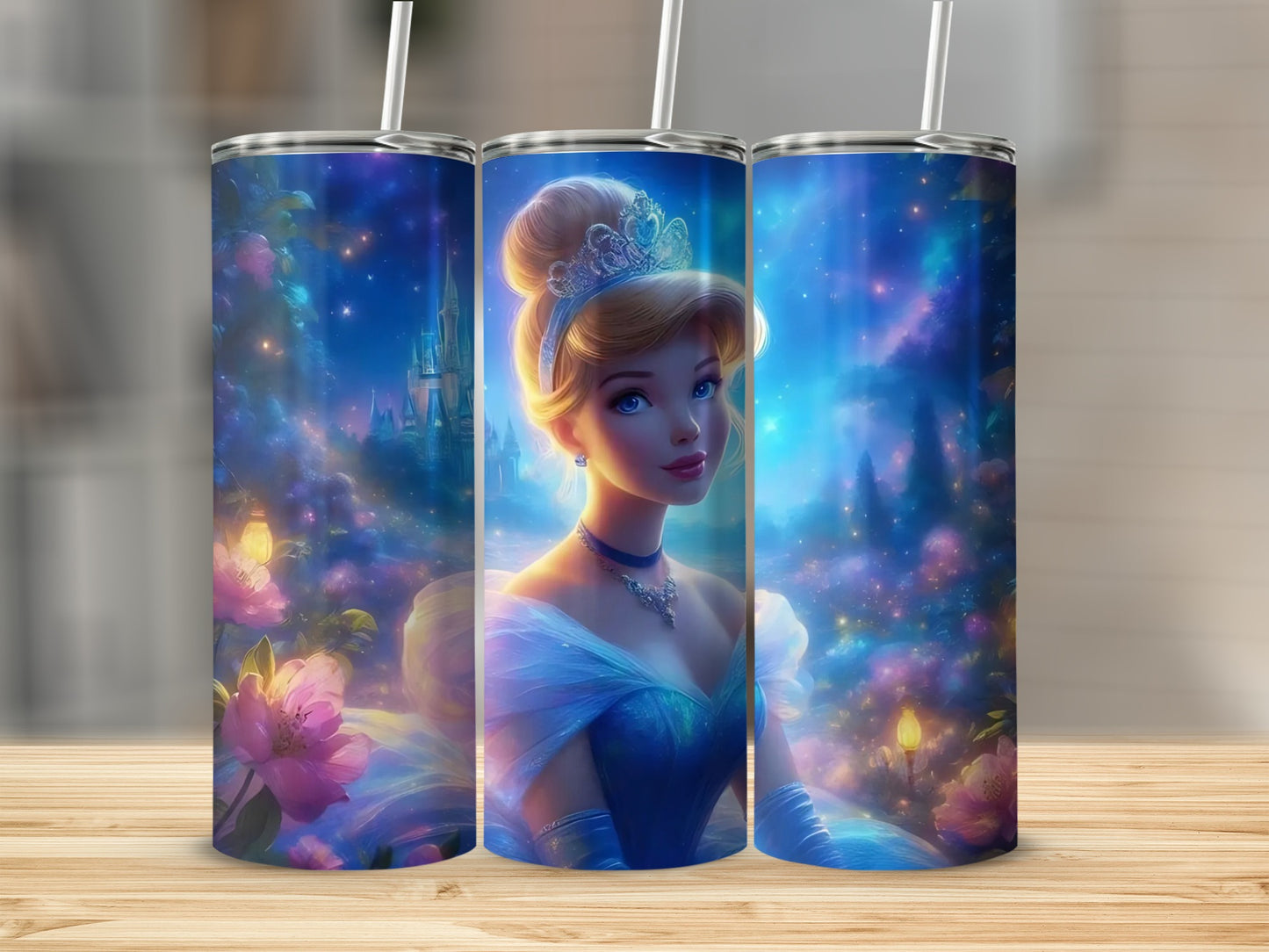 Magical Princess Design Insulated Tumbler Cup