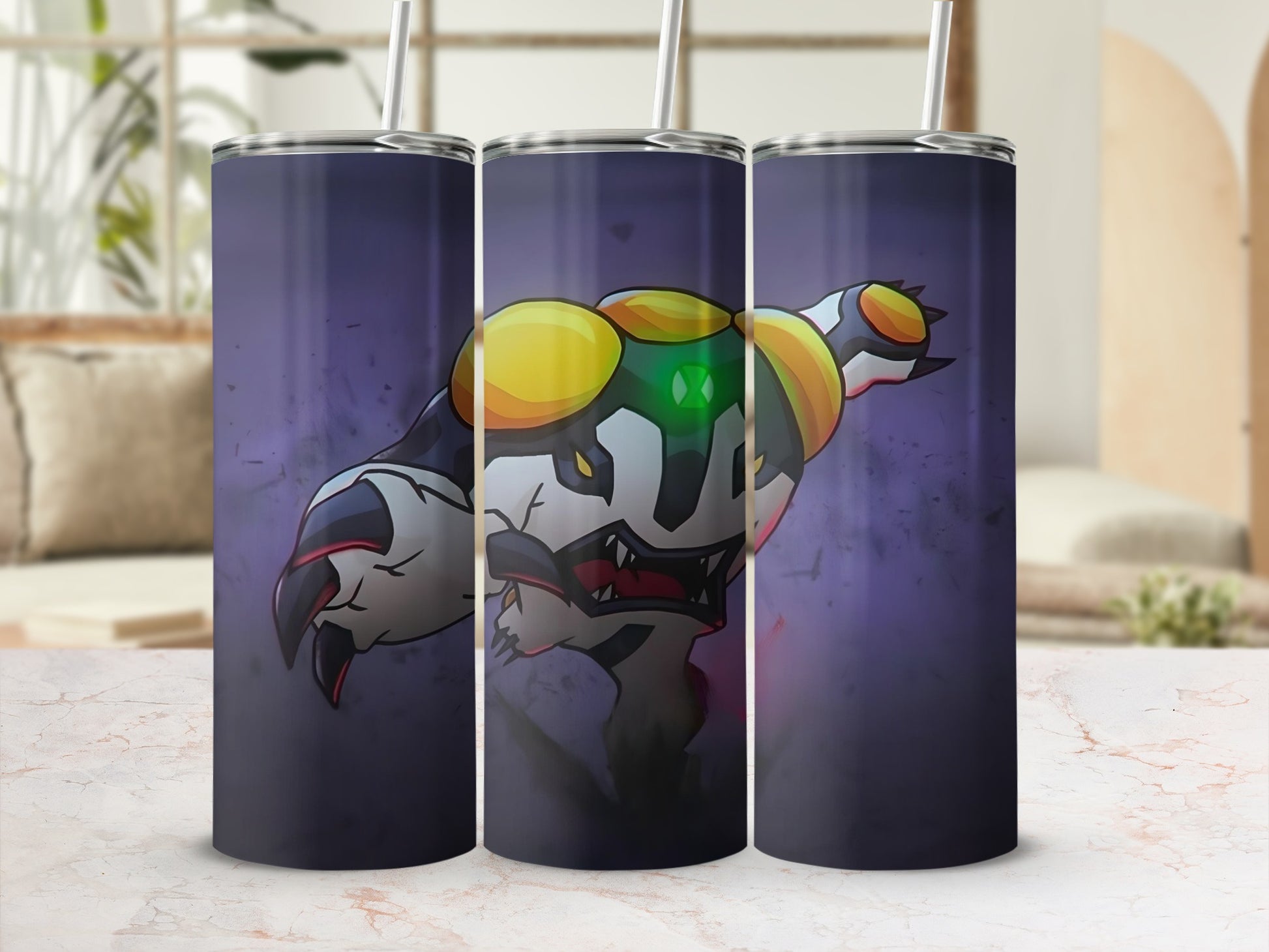 Fierce Cartoon Character Insulated Tumbler Cup