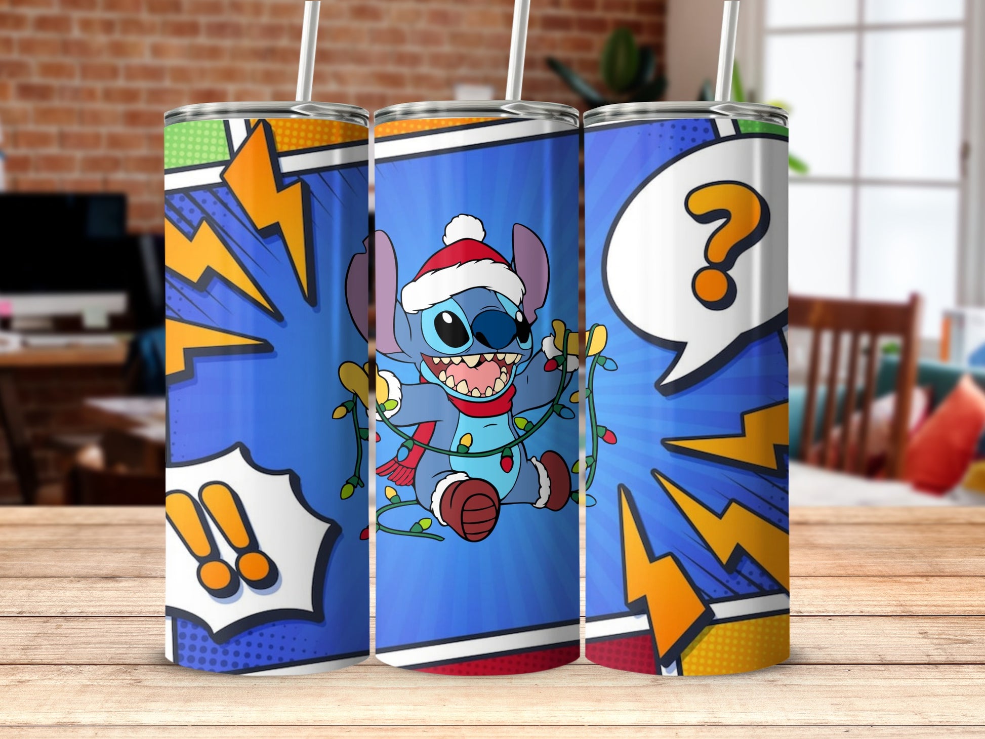 Festive Cartoon Character Design Tumblers for Any Occasion