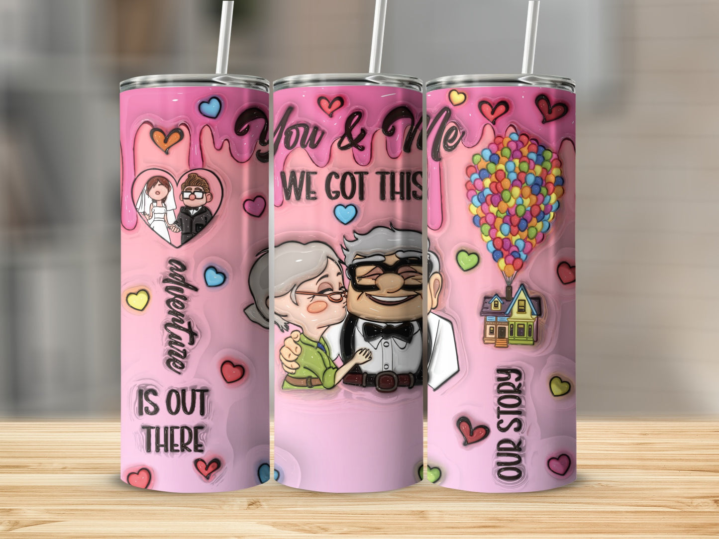 You & Me We Got This Our Story Adventure Tumbler