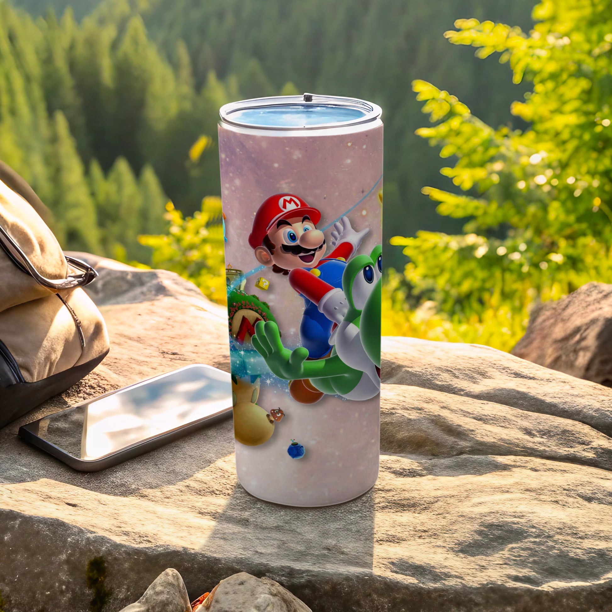 Super Mario and Yoshi Adventure Tumbler Cup