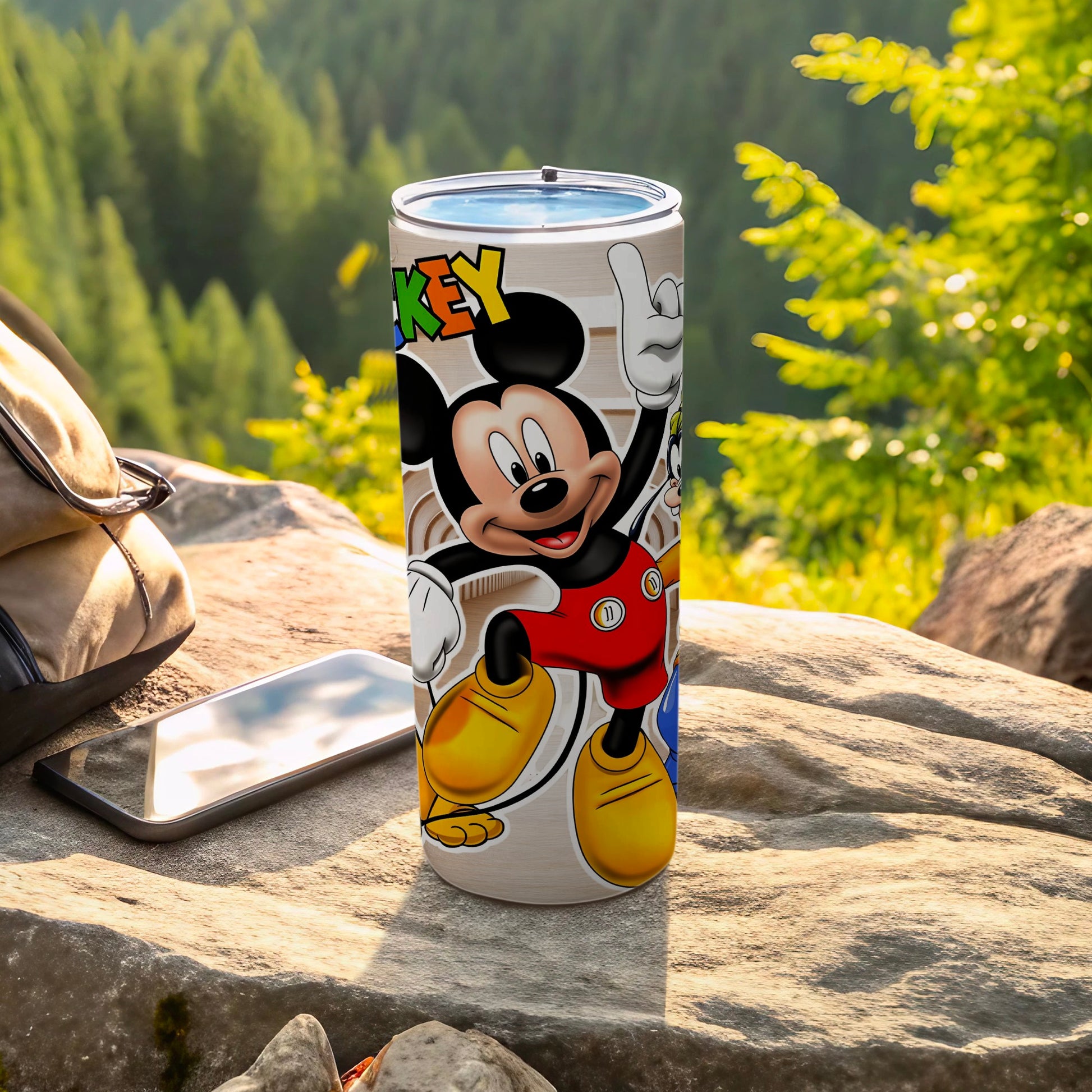 Mickey Mouse Character Tumbler for Outdoor Adventures