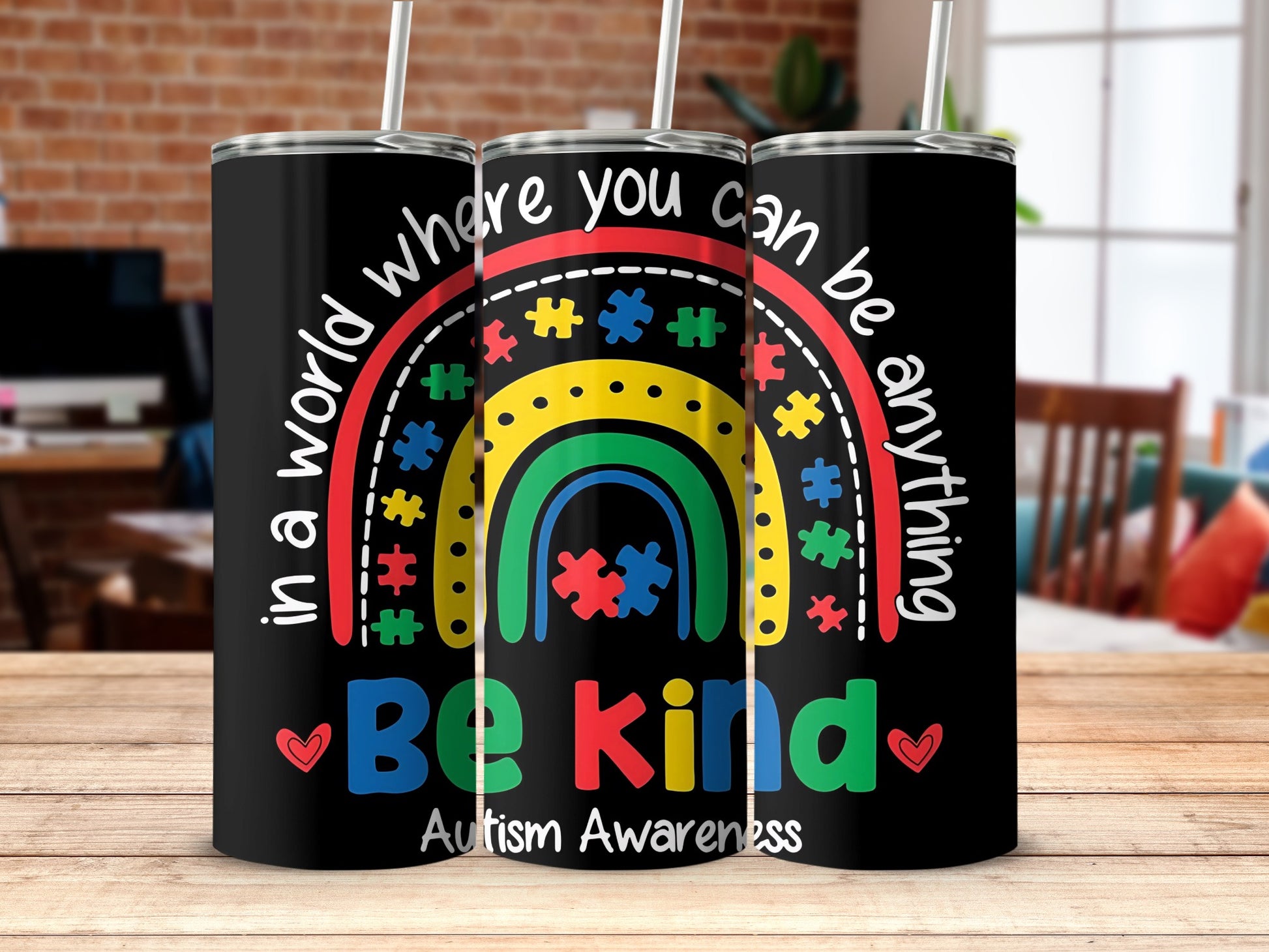 In a World Be Kind Autism Awareness Product