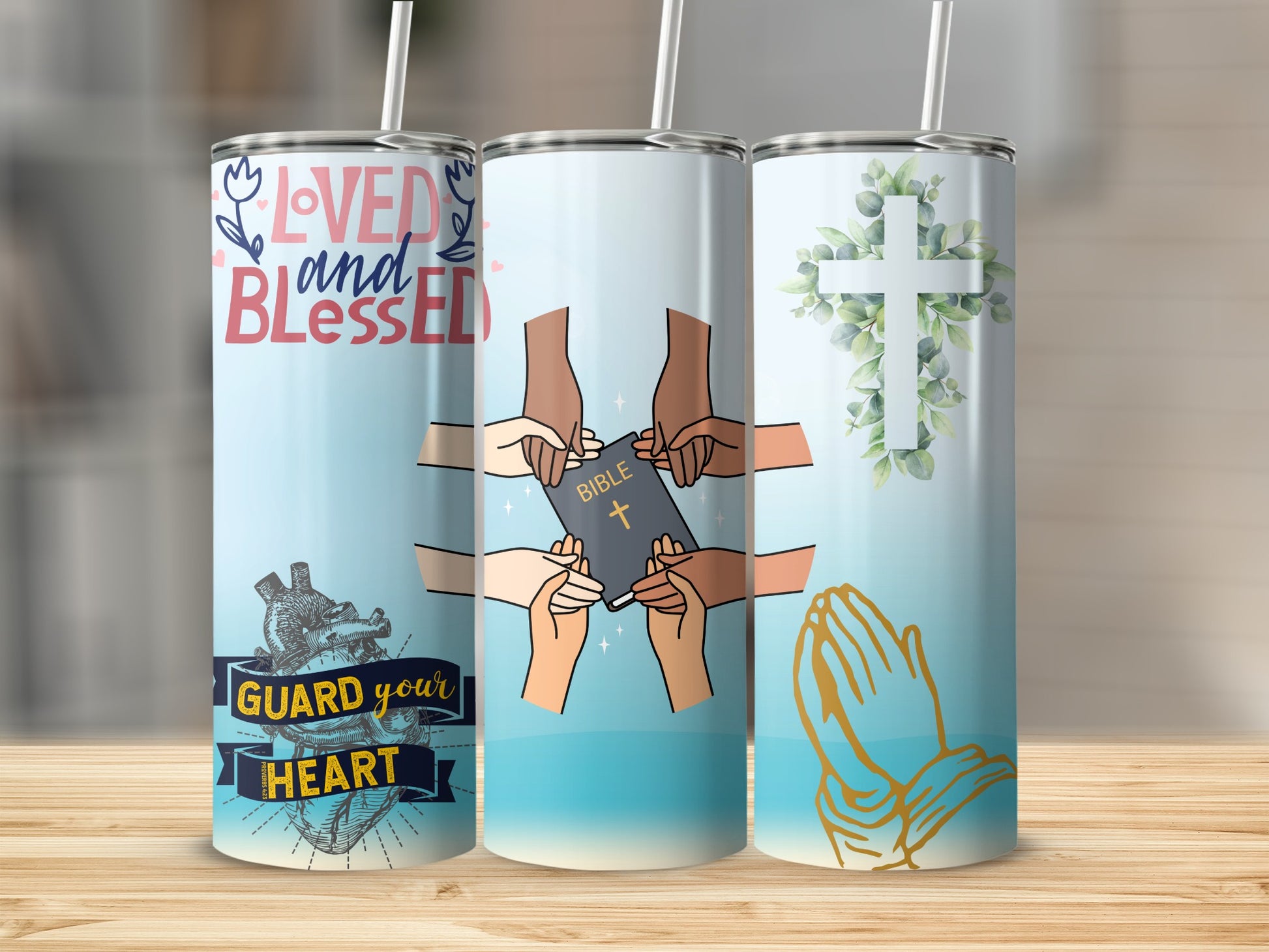 Christian Faith Inspired Tumbler Collection for Daily Use