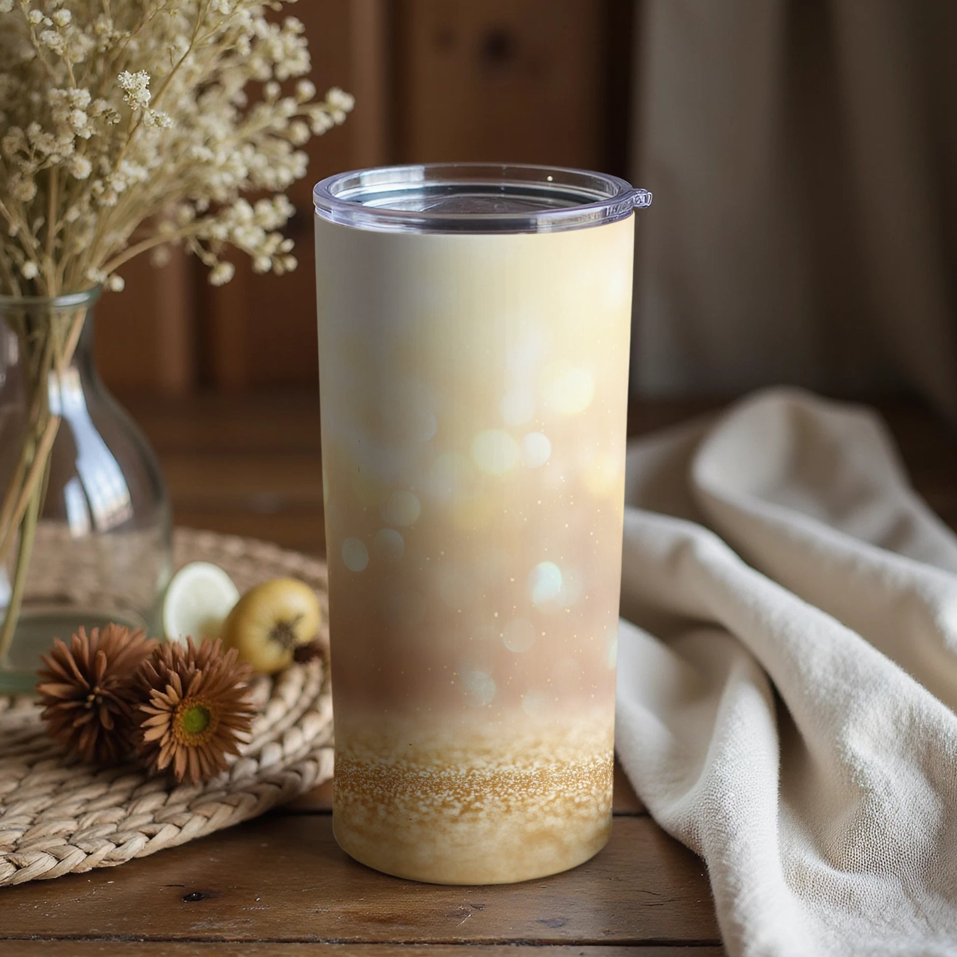 Enchanting Light Gradient Tumbler for Stylish Use