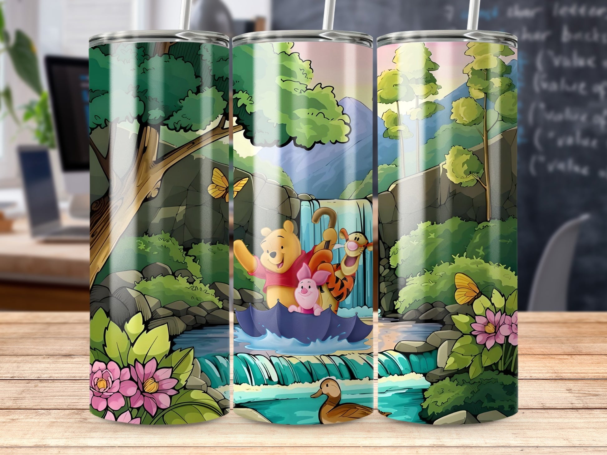 Cheerful Forest Friends Adventure Tumbler Cup