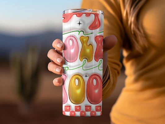 Colorful and Quirky Graphic Design Tumbler