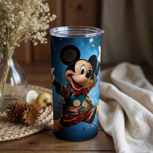 Mickey Mouse Tumbling Tumbler with Lid Design