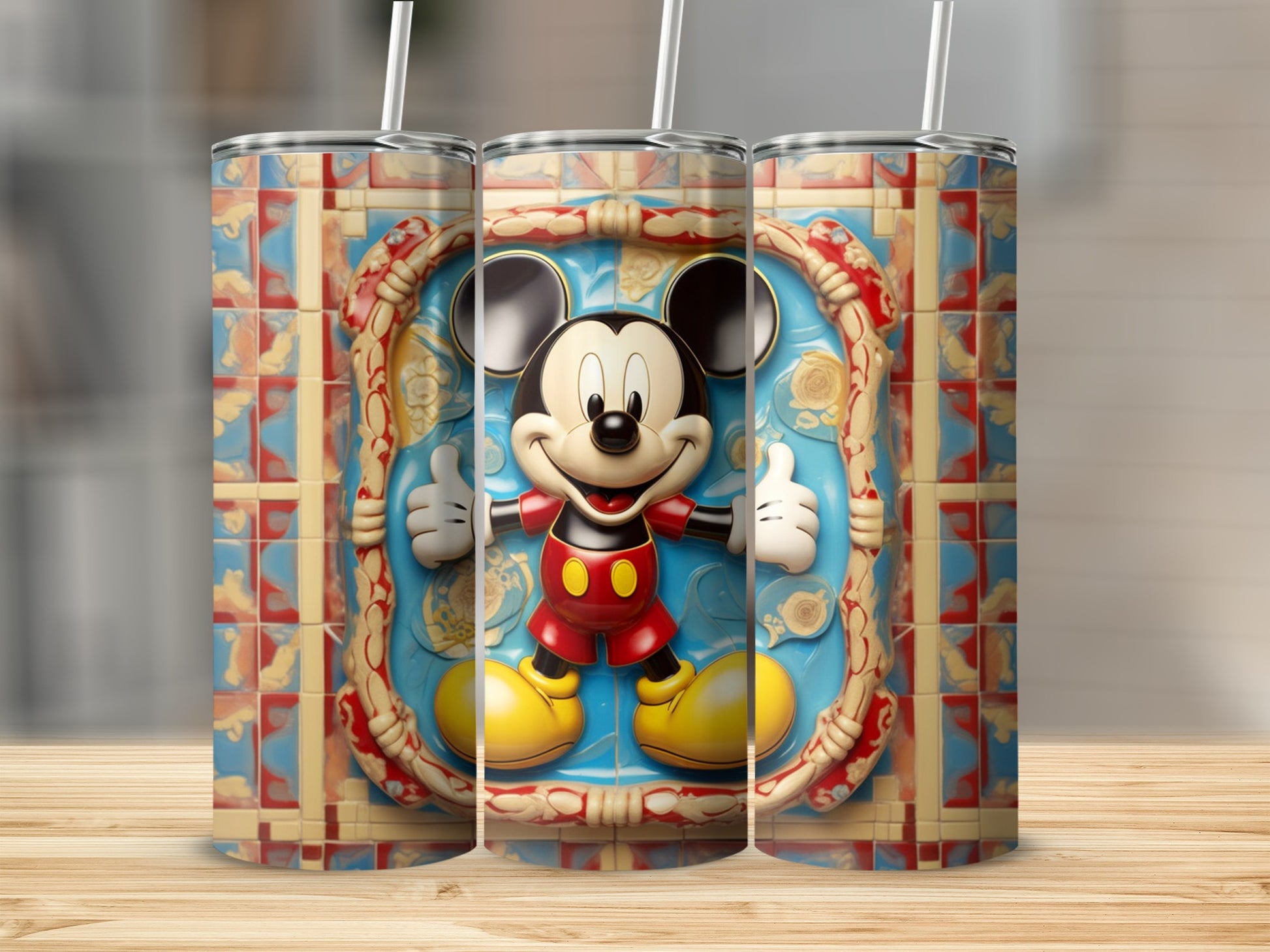 Classic Character Tumbler with Fun Design