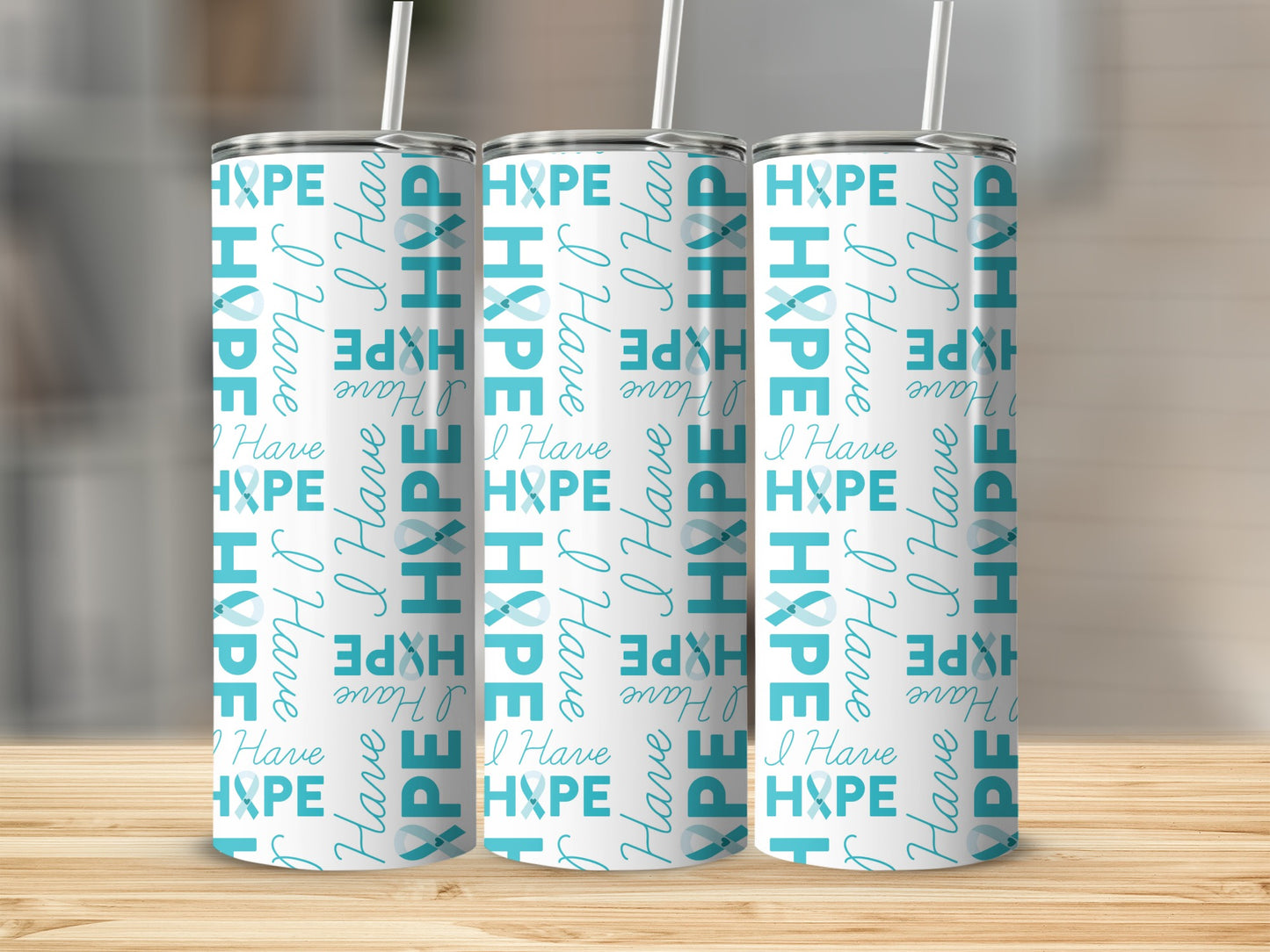 I Have Hope Awareness Design Tall Tumbler Product