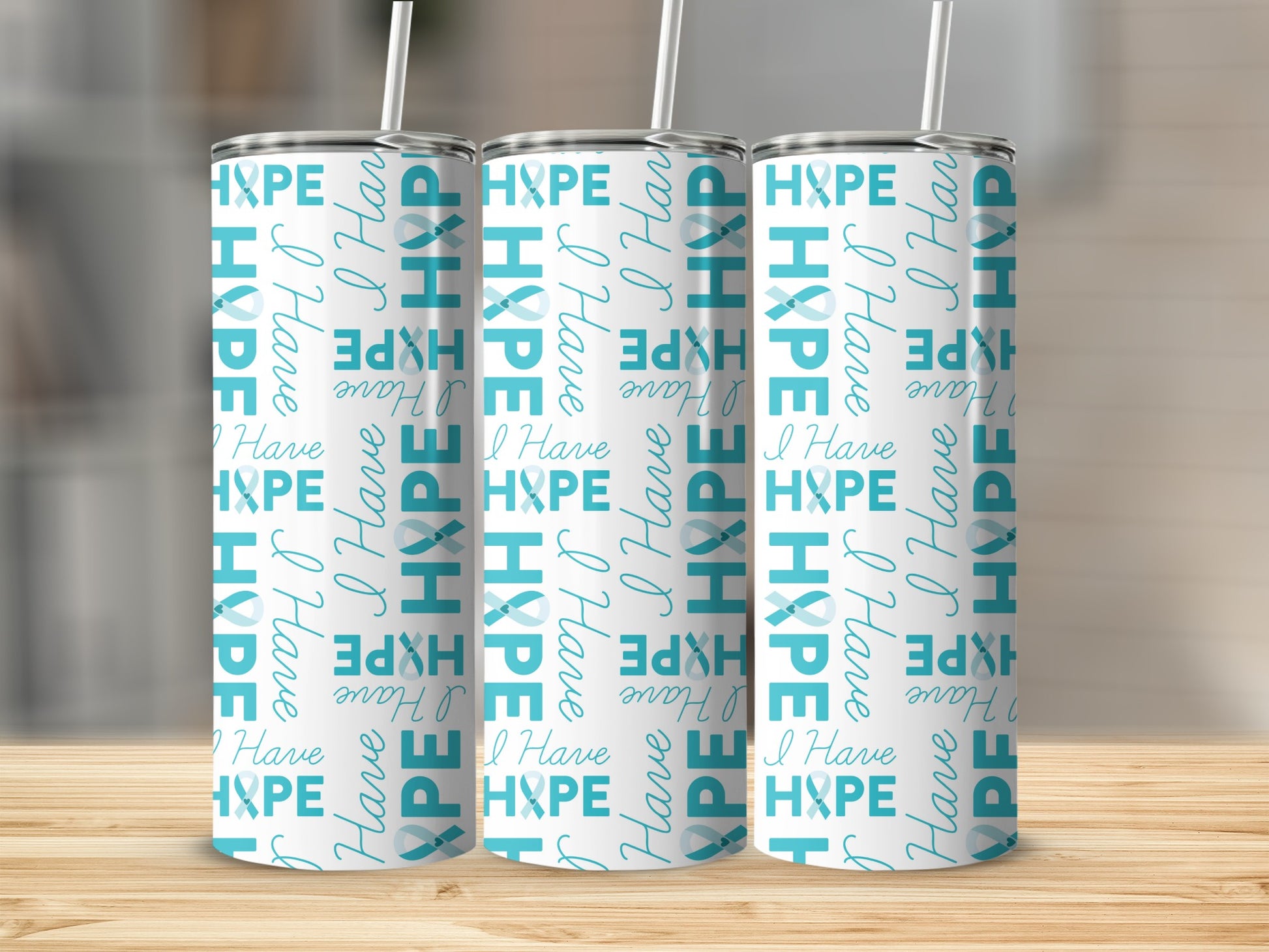 I Have Hope Awareness Design Tall Tumbler Product