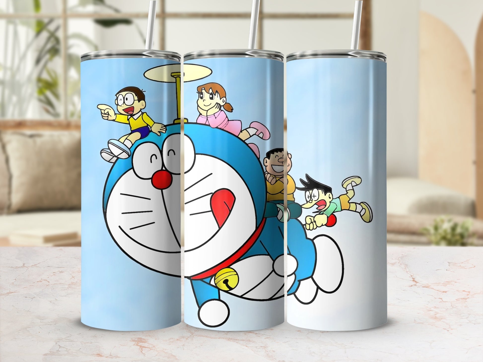 Colorful Cartoon Character Design Insulated Tumbler