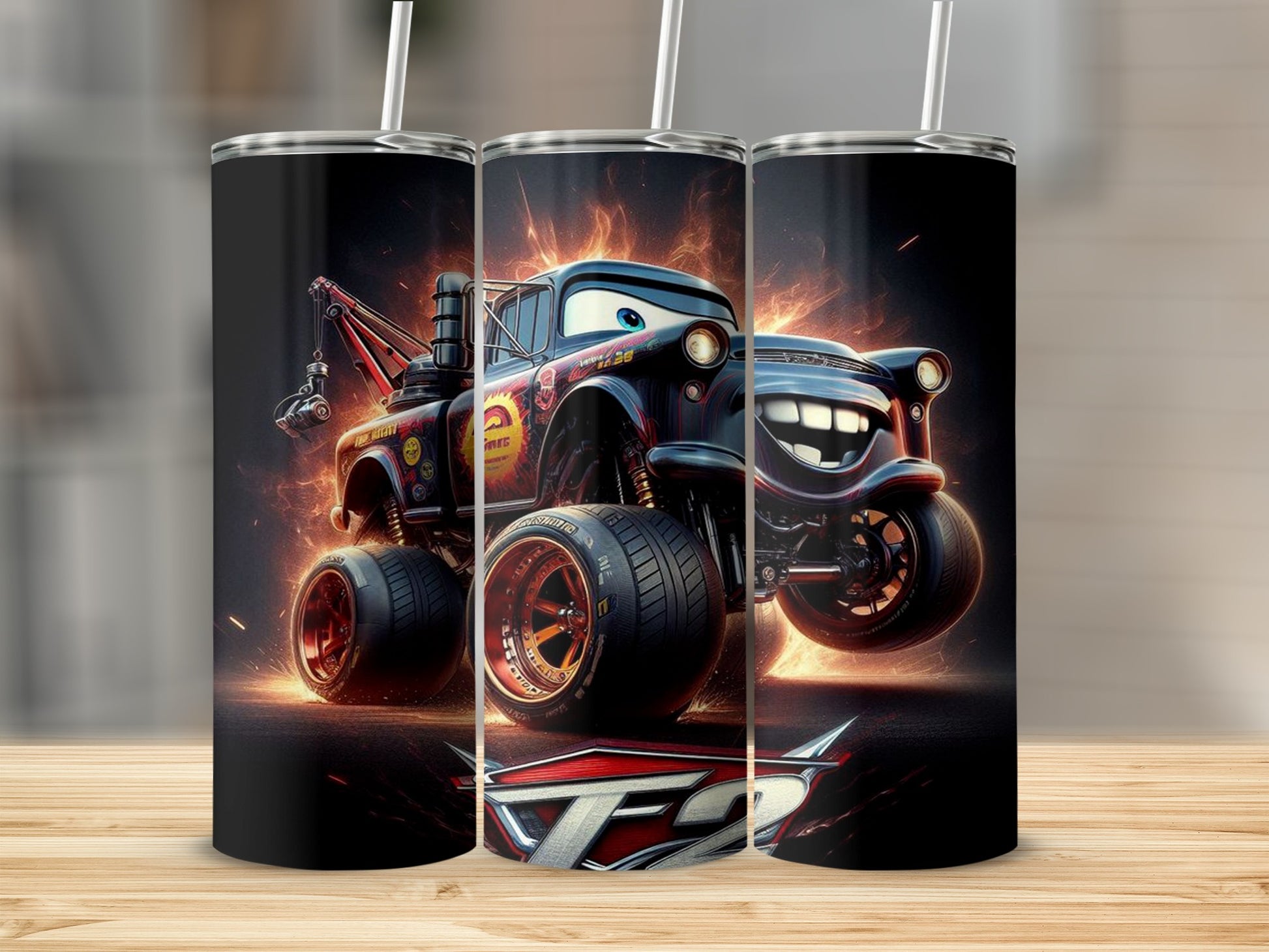 Exciting Monster Truck Tumbler for Thrill Seekers
