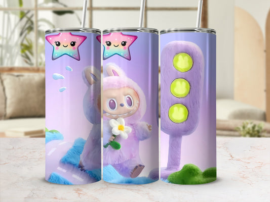 Cute Purple Fantasy Character Design Tumbler