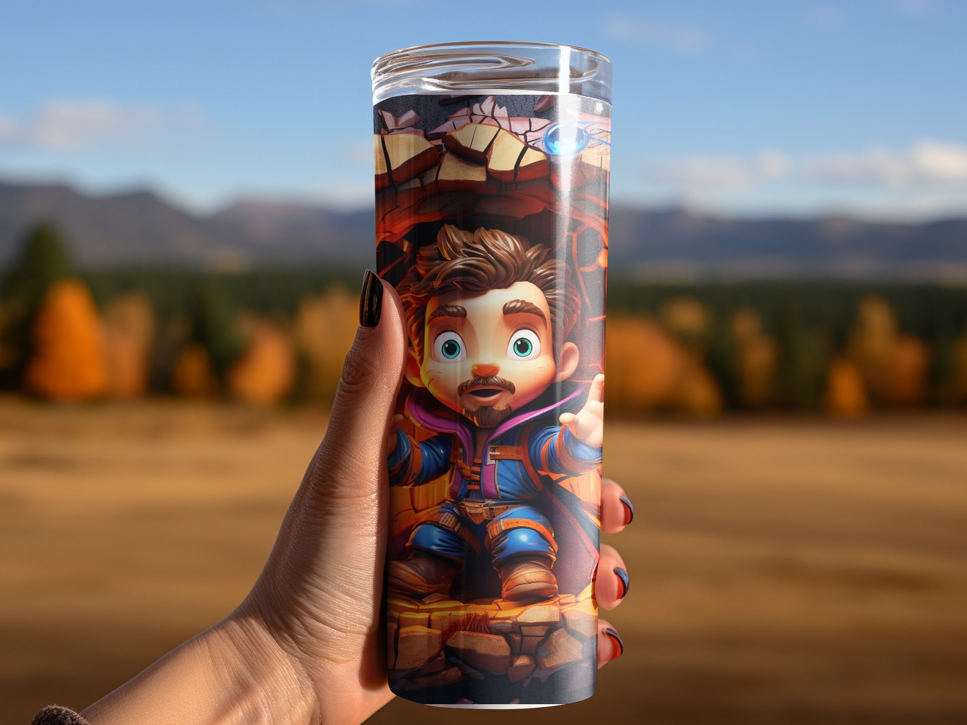 Animated Character Forest Adventure Tumbler product
