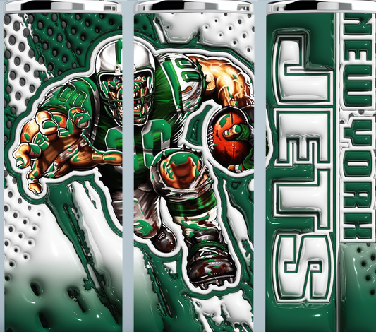 New York Jets Football tumbler