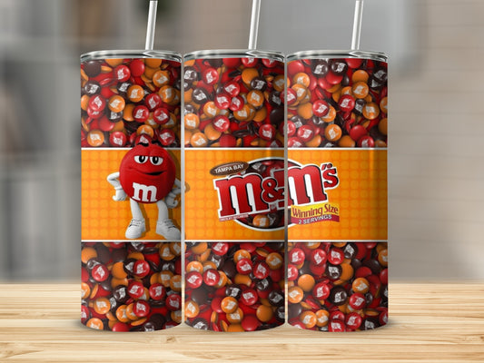 Tampa Bay M&Ms Winning Size Design Premium Tumblers