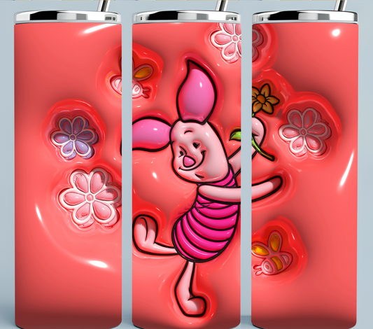 Piglet 3D Tumbler