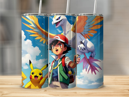 Vibrant Anime Character Themed Tumbler for Fans of Series