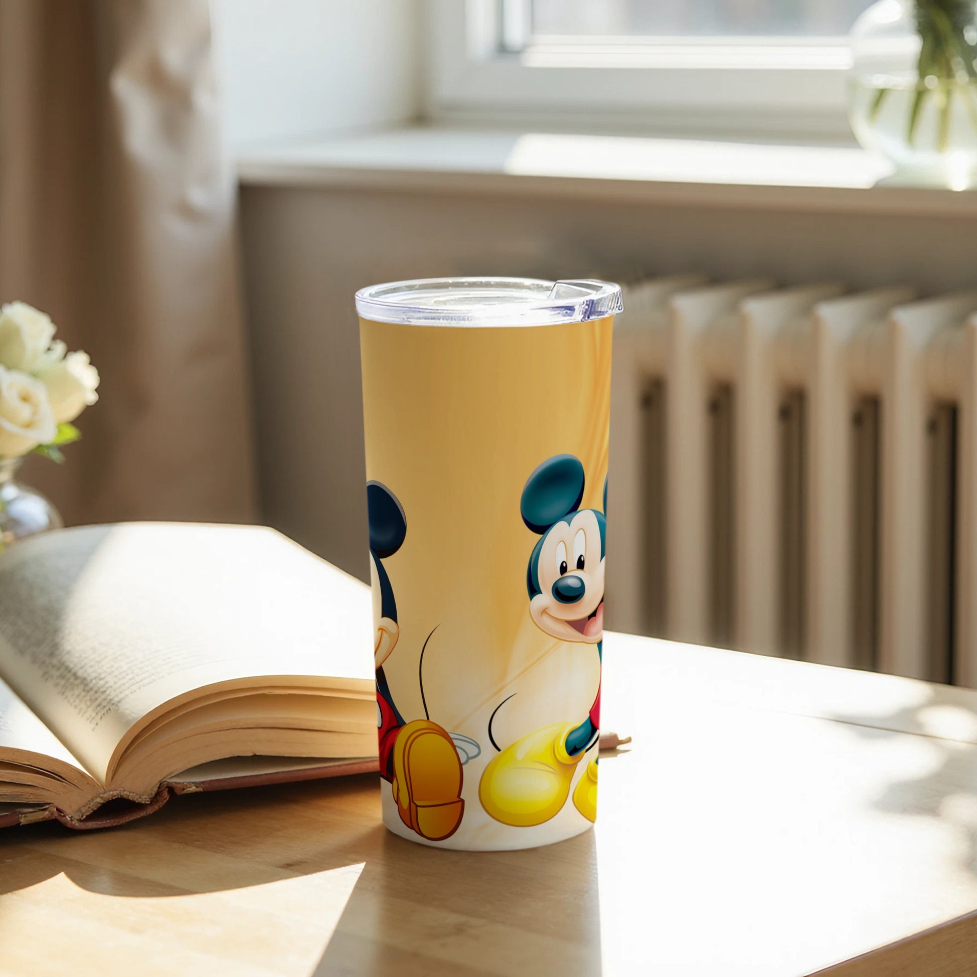 Mickey Mouse Smiling Design Insulated Tumbler