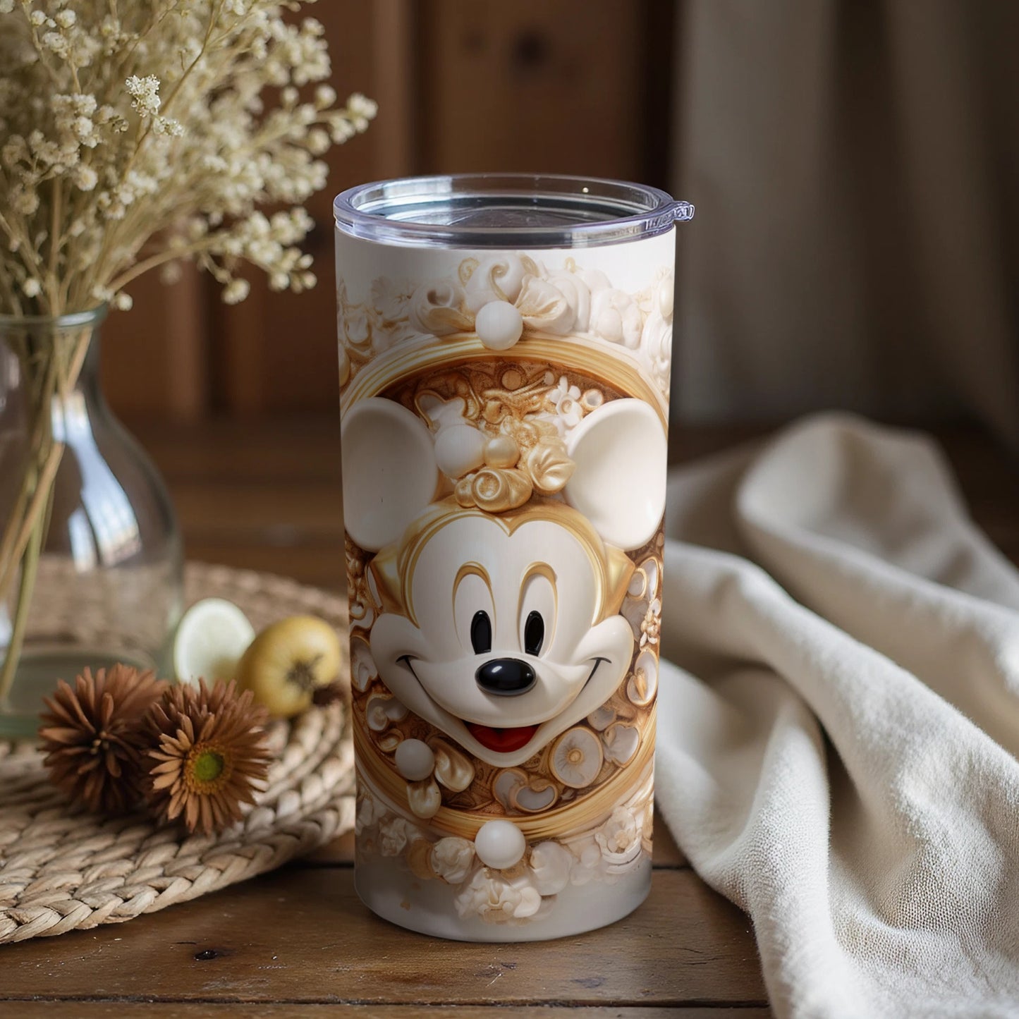 Disney Mouse Decorative Printed Tumbler Cup